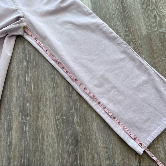 Nwt Eileen fisher organic cotton corduroy wide ankle pants lavender size XS - Picture 3 of 7